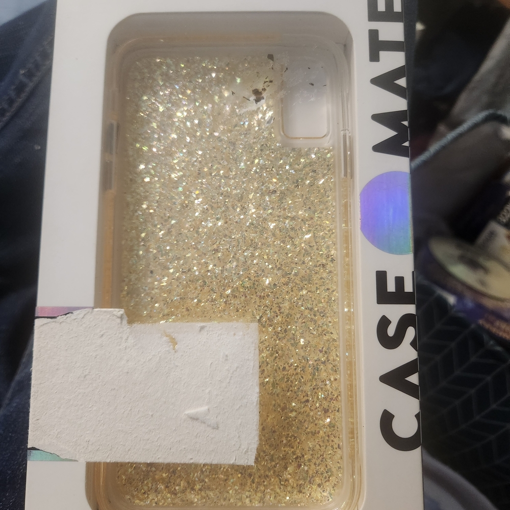 Case-Mate Sparkling Gold Phone Case